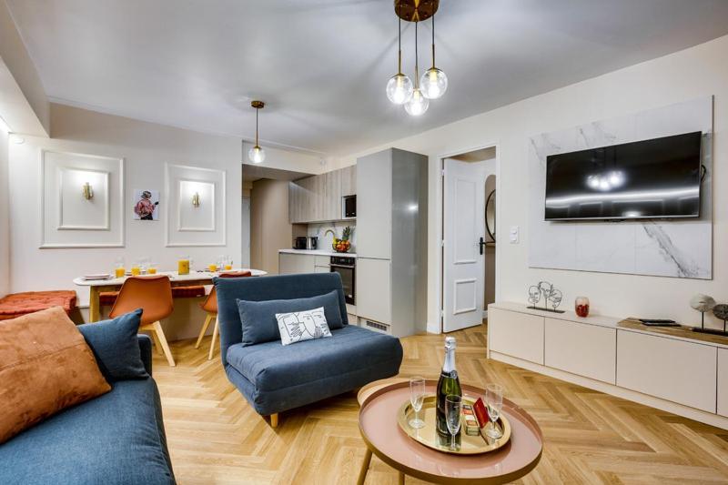 222 Suite Allenby - Superbe Appartement A Parijs Buitenkant foto